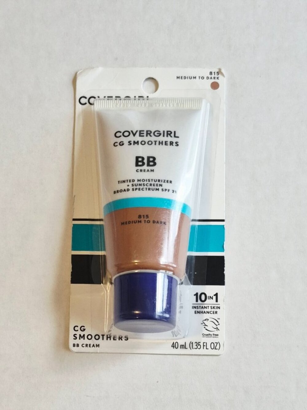 (2) COVERGIRL CG Smoothers BB Cream Tinted Moisturizer SPF 21 Medium to Dark